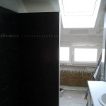 Aménagement de combles : création d'un espace salle de bain avec douche